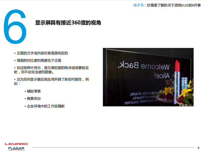 透明OLED 你必须了解的9件事